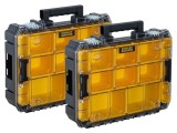 STANLEY FATMAX&reg; Colectiv cu partiții neagră 440x337x119mm 2 buc.