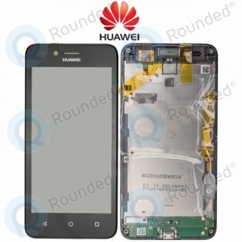 Huawei Y3 II 2016 4G (LUA-L21) Unitate de afișare completă neagră 97070NBA foto