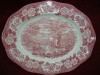 TAVA / PLATOU DIN PORTELAN ENGLEZESC ENOCH WEDGOWOOD LOCHS OF SCOTLAND