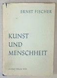 KUNST UND MENSCHHEIT ( ARTA SI UMANITATE ) von ERNST FISCHER , 1949 , LIPSA PAGINA DE TITLU , TEXT IN LIMBA GERMANA
