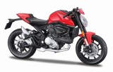 MAISTO MOTOCICLETA METALICA CU STAND EDITIE SPECIALA DUCATI MONSTER SCARA 1 LA 18 SuperHeroes ToysZone