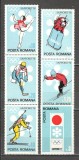 Romania.1971 Olimpiada de iarna SAPPORO TR.348