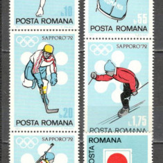 Romania.1971 Olimpiada de iarna SAPPORO TR.348