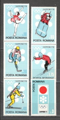 Romania.1971 Olimpiada de iarna SAPPORO TR.348 foto