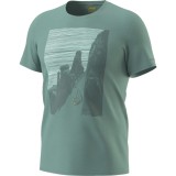 Tricou DYNAFIT X Simon Charri&egrave;re Tee Man atlantic L