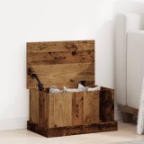 VidaXL Cutie de depozitare lemn vechi 30x50x28 cm lemn prelucrat
