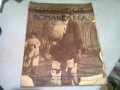 SOCIOLOGIE ROMANEASCA NR. 9-10/1937 - DIRECTOR D. GUSTI foto