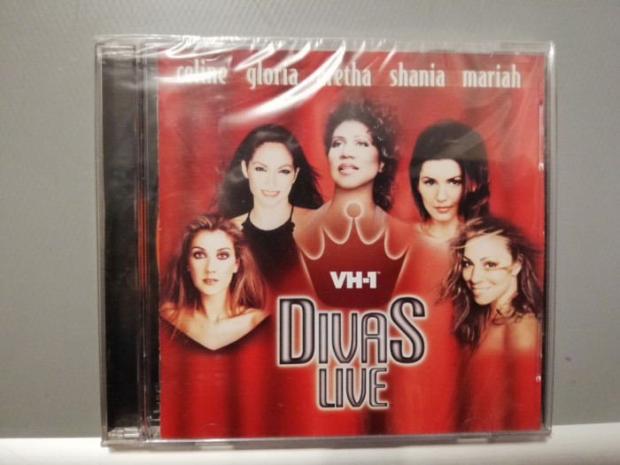 C.Dion/M.Carrey/S.Twain...- VH1 Divas Live (1998/Sony/Germany) - CD ORIGINAL/Nou