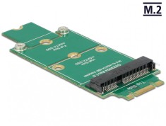 Adaptor mSATA la M.2 NGFF, Delock 62591