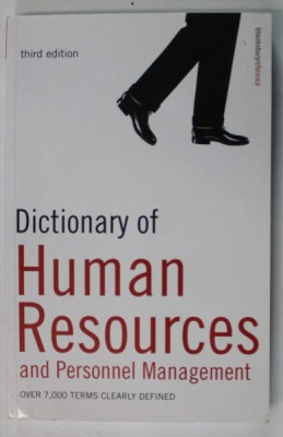 DICTIONARY OF HUMAN RESOURCES AND PERSONNEL MANAGEMENT by A. IVANOVIC and P.H. COLLIN , 2003 foto