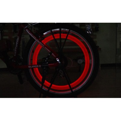 Lumina LED Ambientala pentru bicicleta - ROSU foto