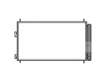 Condensator climatizare Toyota RAV-4, 03.202013, motor 2.0 D-4D, 85 kw; 2.2 D-4D, 100kw/130 kw diesel, cutie manuala, full aluminiu brazat, 706 x427, Aftermarket