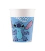 Set 8 pahare de hartie Stitch si Angel 200 ml, Godan