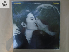 John Lennon Yoko Ono Double fantasy disc vinil USA stare excelenta foto