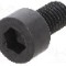 Surub M5, o&amp;#355;el, lungime 8mm, cap rotund, pas filet 0.8, BOSSARD - 1000349