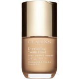 Clarins Everlasting Youth Fluid Foundation make-up pentru luminozitate SPF 15 culoare 106 Vanilla 30 ml