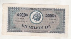 bnk bn Romania 1000000 lei 1947
