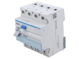 HAGER &Icirc;ntrerupător diferențial 3 poli 40A 30mA IP20 pentru șină DIN