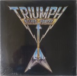 Triumph &lrm;&ndash; Allied Forces, LP, Canada, 1981, stare excelenta (VG+)
