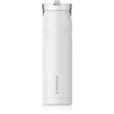 Stanley IceFlow&trade; Flip Straw Bottle sticlă inoxidabilă pentru apă cu pai Frost 1060 ml