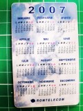 Cartela telefonica Romtelecom 10 lei Anotimpuri vegetatie puzzle X6CMV7 100.000 unitati expira 01.01.2009 Calendar 2007 martie julit