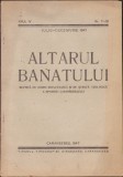 C1147 Altarul Banatului, revistă de zidire sufletească și de știință teologică a eparhiei Caransebeșului, Caransebeș, 7-12/1947