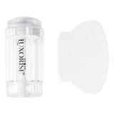 Stampila Unghii Silicon cu Racleta, Crystal Clear LUXORISE, LUXORISE Nail Art
