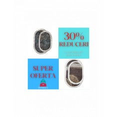 Pachet set covoare antiderapante cu modele in nuante de maro si verzi cu accent maro