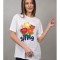 TRICOU TEDDY BEAR IRIS Alb L-XL