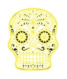 Sticker decorativ, Skull, 78 cm, 216STK-4