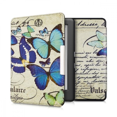 Husa pentru Kobo Glo HD / Touch 2.0, Piele ecologica, Multicolor, 34348.01 foto