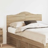vidaXL Tăblie cap cu headboard Stejar Sonoma 135 cm Lemn compozit 888014
