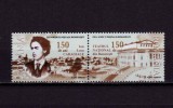 Cumpara ieftin ✅RO 2002 , LP 1589 ,&quot; Ziua marcii postale romanesti /diptic- I.L. Caragiale &quot; , serie ,MNH, Nestampilat
