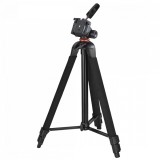 Trepied foto telescopic Hama Profil Duo, 3D, 150cm, Negru