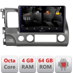 Navigatie Honda Civic Sedan 5510-044 Android Octa Core 720p 4+64 DSP 360 camera carplay android auto CarStore Technology