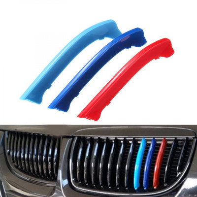 Set emblema ornament plastic grila , BMW MPower Seria 3 (E90, E91), 2007-2012 foto