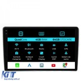 Navigatie Dedicata Ford Transit (2019-2025),QuadCore, 10Inch, 4Gb Ram, 64Gb Stocare, Carplay Performance AutoTuning