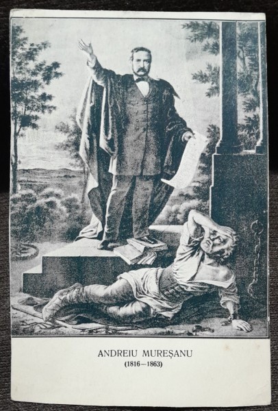 Carte postala, Andreiu Muresanu (1816-1863)