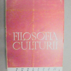 FILOSOFIA CULTURII-TUDOR VIANU BUCURESTI 1945