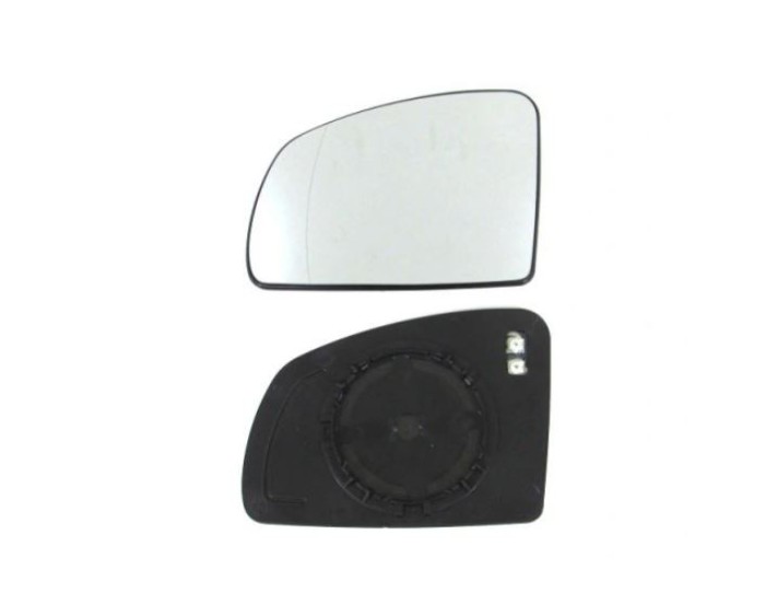 Geam oglinda OPEL MERIVA A, 05.2003-06.2010, partea stanga, incalzit; sticla asferica; geam cromat