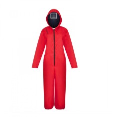 Costum gardian Squid Game, KidMania&reg;, model Patrat pentru adulti - Jocul Calamarului XL