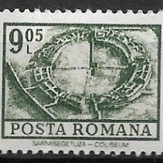 C1390 - Romania 1972 - Sarmisegetuza lei 9.05 neuzat,perfecta stare