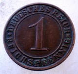 7.639 GERMANIA WEIMAR 1 REICHSPFENNIG 1931 A