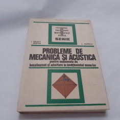 Probleme De Mecanica Si Acustica I.DRUICA Zeletin A.popescu RF20/0