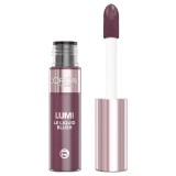 Fard de obraz lichid L'Or&eacute;al Lumi cu stralucire naturala 645 Glowy Cool Berry