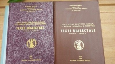 Texte dialectale Noul atlas lingvistic roman pe regiuni. Moldova si Bucovina vol.1- foto