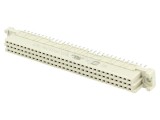 Soclu DIN 41612 tip C mamă 96 PIN THT drept termoplast