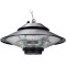 YATO Incalzitor cu lampa infrarosu si telecomanda, putere 1500W