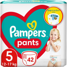 Pampers Pants Size 5 scutece de unică folosință tip chiloțel 12-17 kg 42 buc