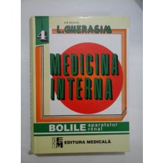 MEDICINA INTERNA Vol. IV - BOLILE aparatului renal - Sub redactia L. GHERASIM